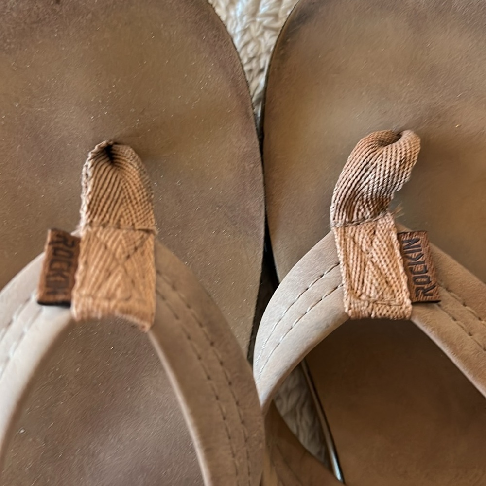 Rockin flip flops size 8 - Picture 3 of 4